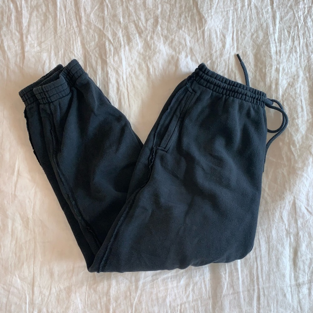 Black joggers